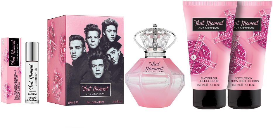 Details - Moment One Direction Perfume (960x465), Png Download