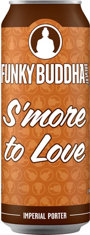 S'more To Love By Funky Buddha Brewery - Buddha (307x1200), Png Download