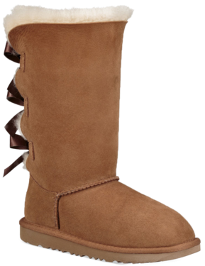 Ugg - Ugg Women's Bailey Bow Tall Ii (580x647), Png Download