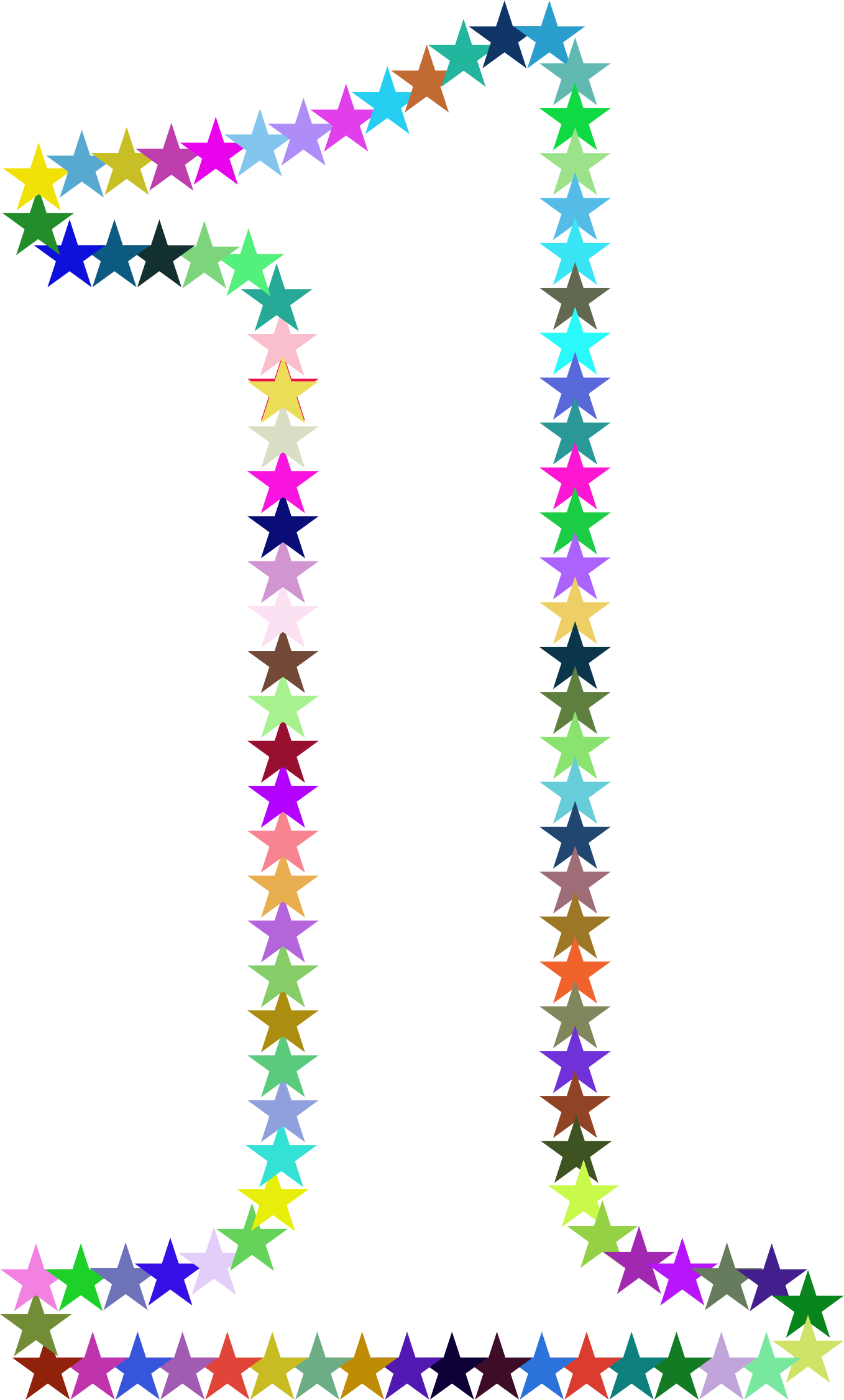 This Free Icons Png Design Of One Stars (1358x2252), Png Download