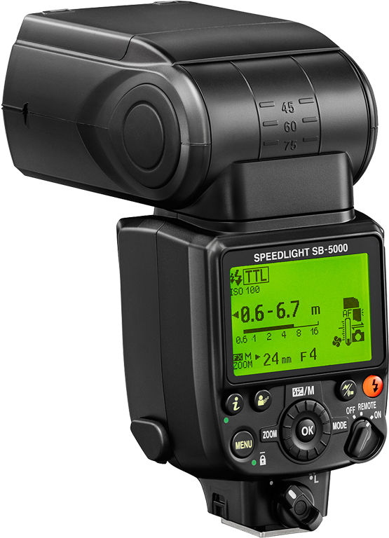 Nikon Sb-5000 Af Speedlight - Nikon Sb 5000 Speed Light (1280x960), Png Download