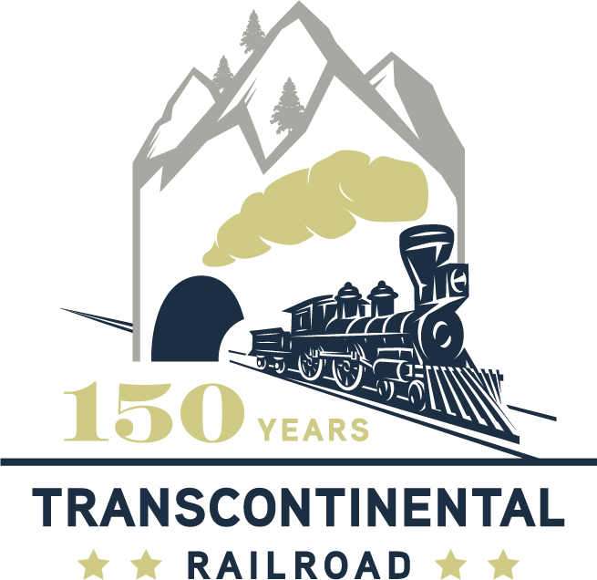 Transcontinental Railroad 150th Anniversary - Transcontinental Railroad Clip Art (655x636), Png Download