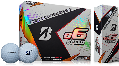 Bridgestone E6 Speed Golf Balls (467x260), Png Download
