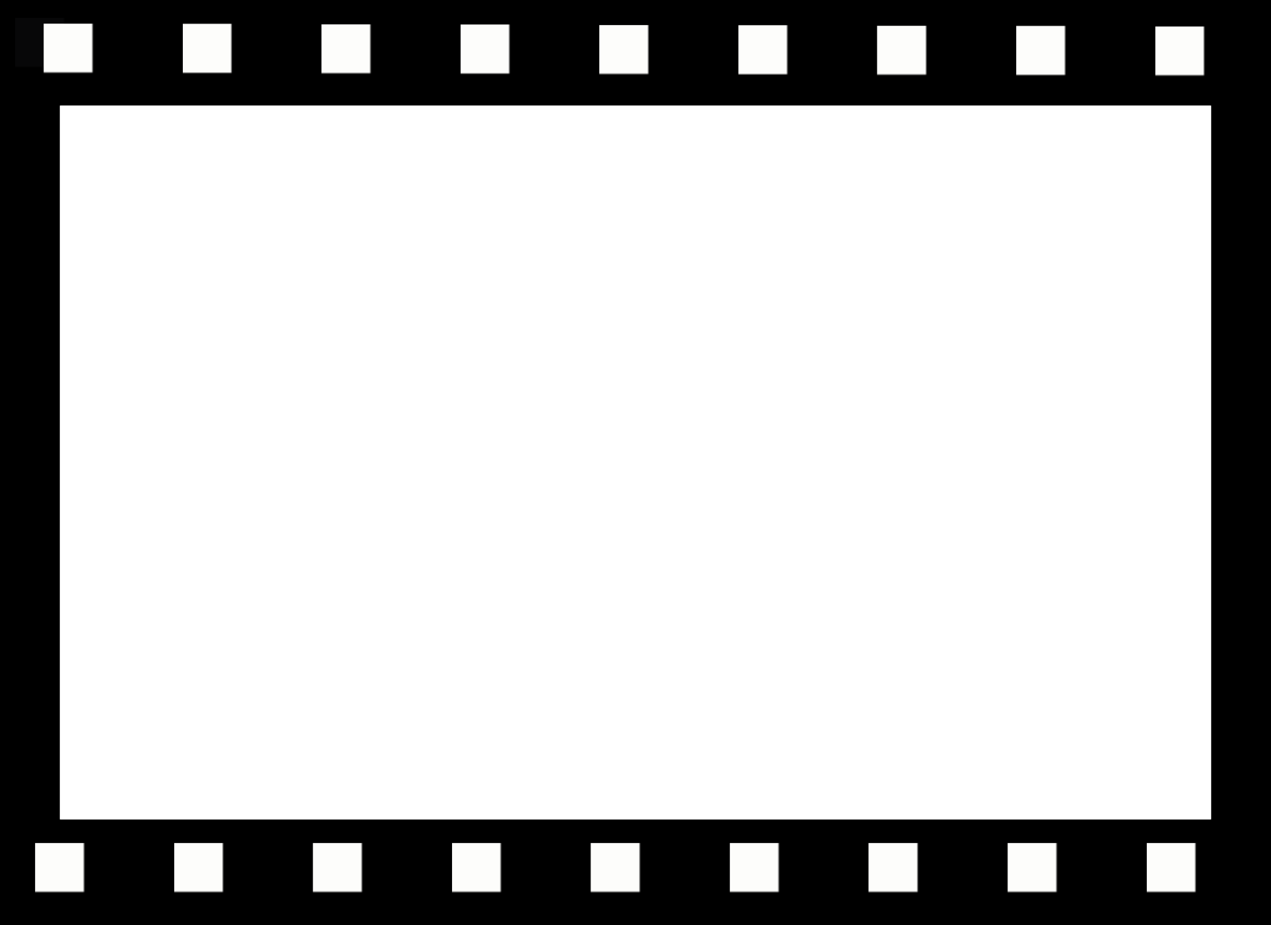 Film Reel Border Clipart Filmstrip Clip Art - Movie Border Clip Art (900x655), Png Download
