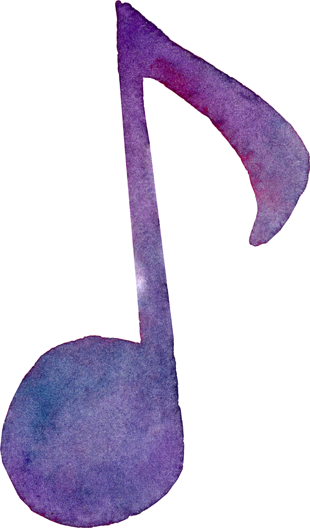 Hand Drawn A Music Symbol Png Transparent - Music (1024x1742), Png Download