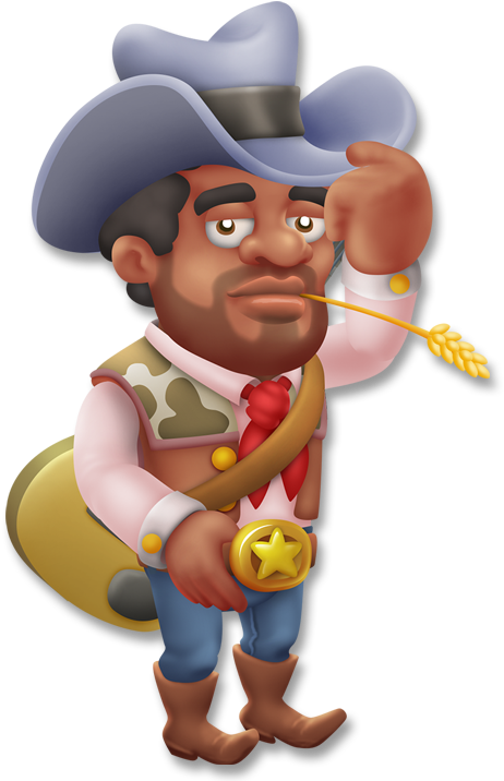 Cowboy - Portable Network Graphics (715x715), Png Download