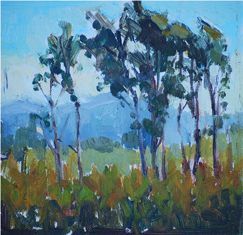 China Trees - Watercolor Paint (660x471), Png Download