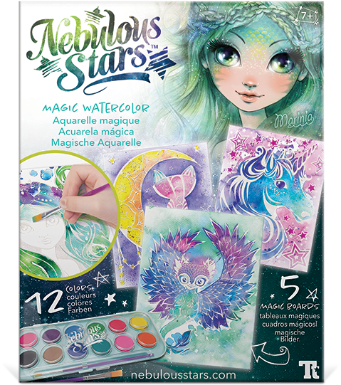 Magic Watercolor Kit - Nebulous Stars Magic Watercolor (600x600), Png Download