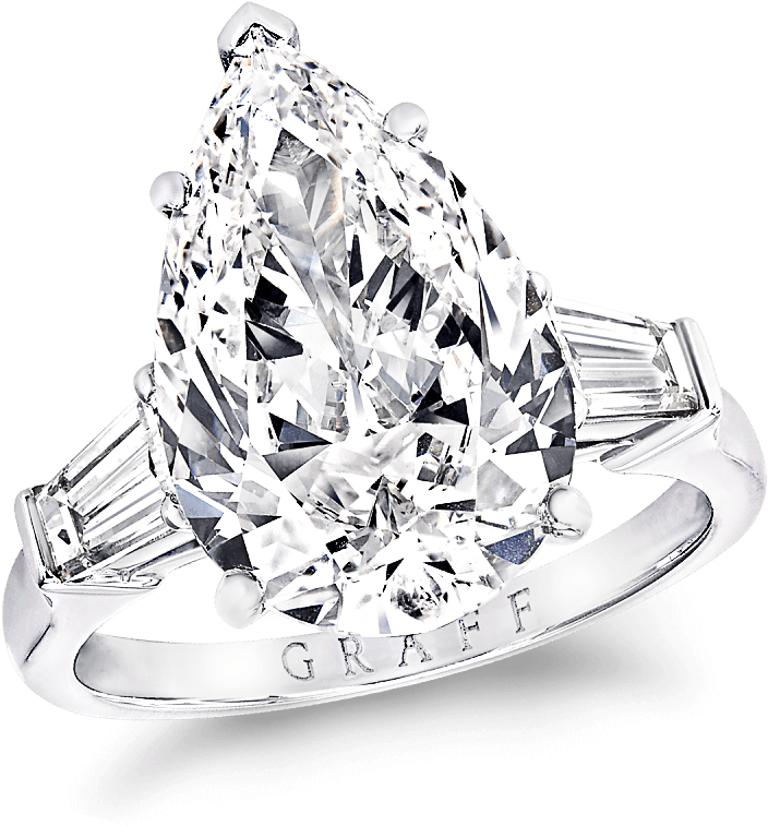 Classic Graff - Engagement Ring (2000x2000), Png Download