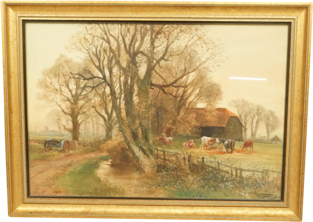 Farm Transparent Watercolor - Newman Galleries (1044x1044), Png Download