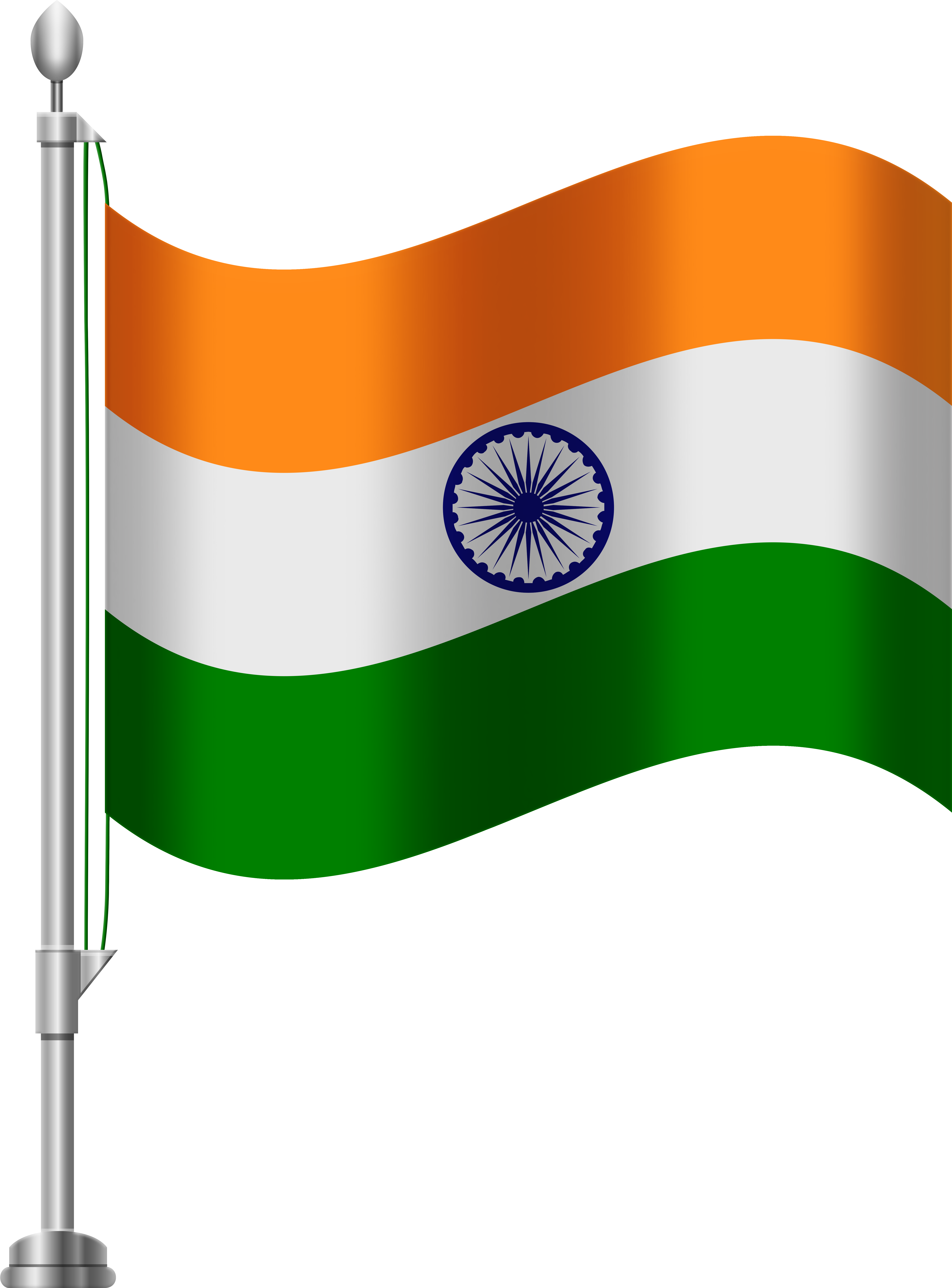 Download India Flag Png Clip Art PNG Image with No Background 