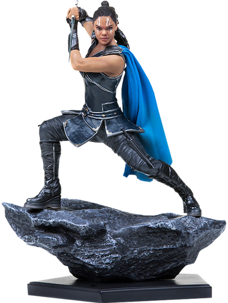 Valkyrie Battle Diaorama - Thor Ragnarok Valkyrie Figure (451x600), Png Download