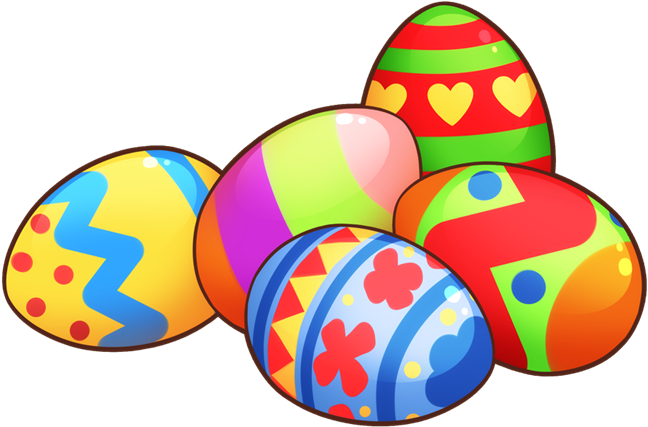 Happy Easter Eggs Clipart, Bunny Watercolor Clipart, - Easter Opening Hours Medical Practice (700x478), Png Download