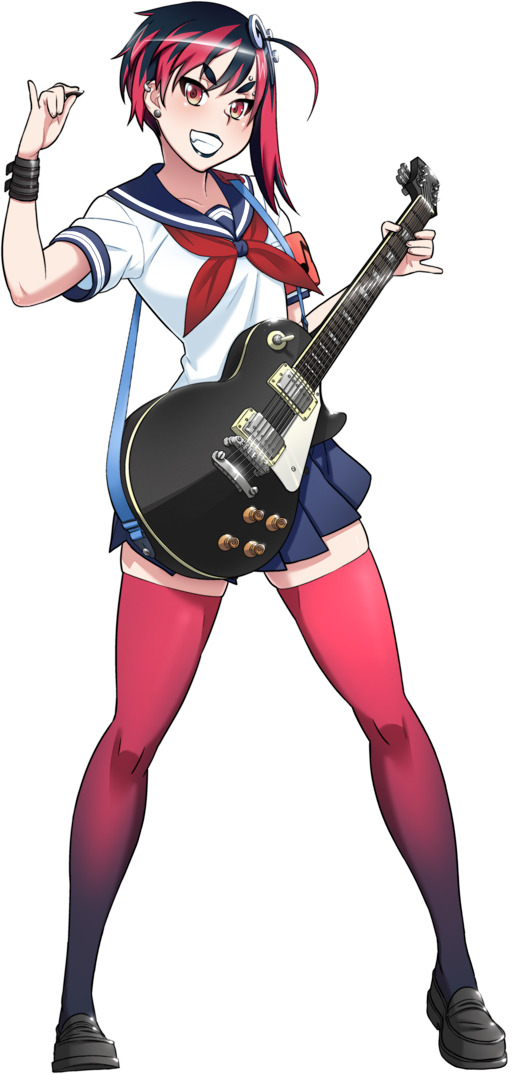 Music Leader Full - Yandere Simulator Music Club Leader (1688x3535), Png Download