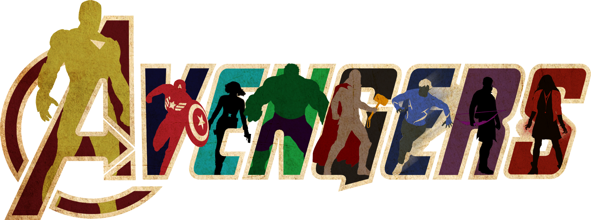 Avengers Media Logo Png - Logo De Todos Los Vengadores (1885x703), Png Download