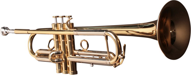 Trumpet Png - Transparent Background Trumpet Png (750x294), Png Download