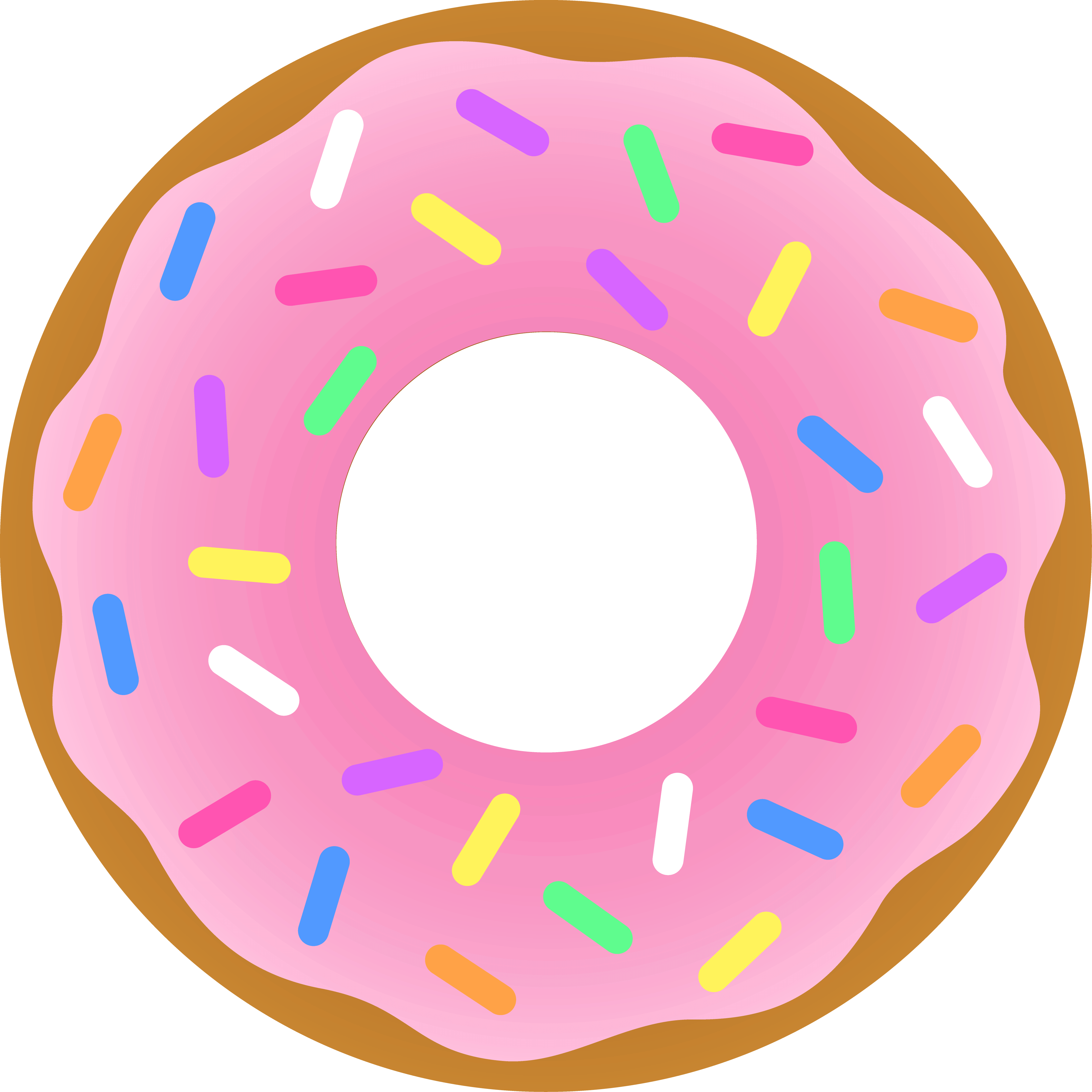Free Png Donut Png Images Transparent - Donut Clipart Png (480x480), Png Download