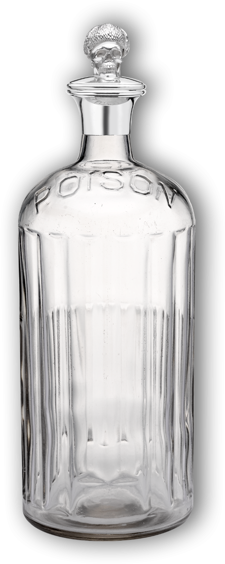 Empty Bottle Png Image - Empty Glass Bottle Png (1050x1225), Png Download