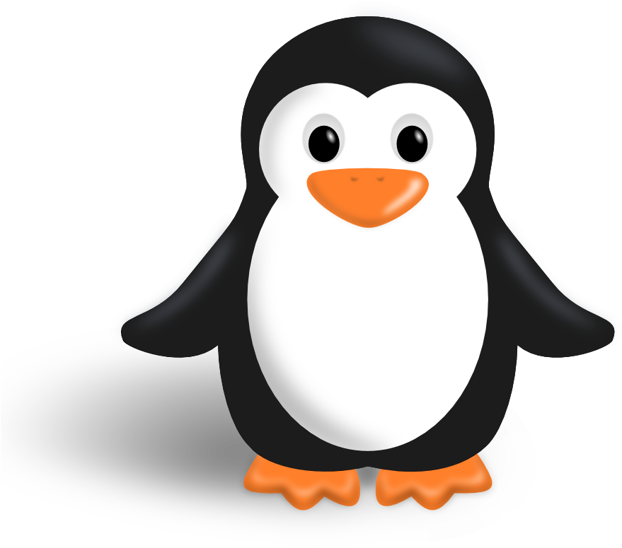 Free Download Free Cute Penguin Clipartfest Sarkvid - Cute Penguins Clip Art (882x785), Png Download