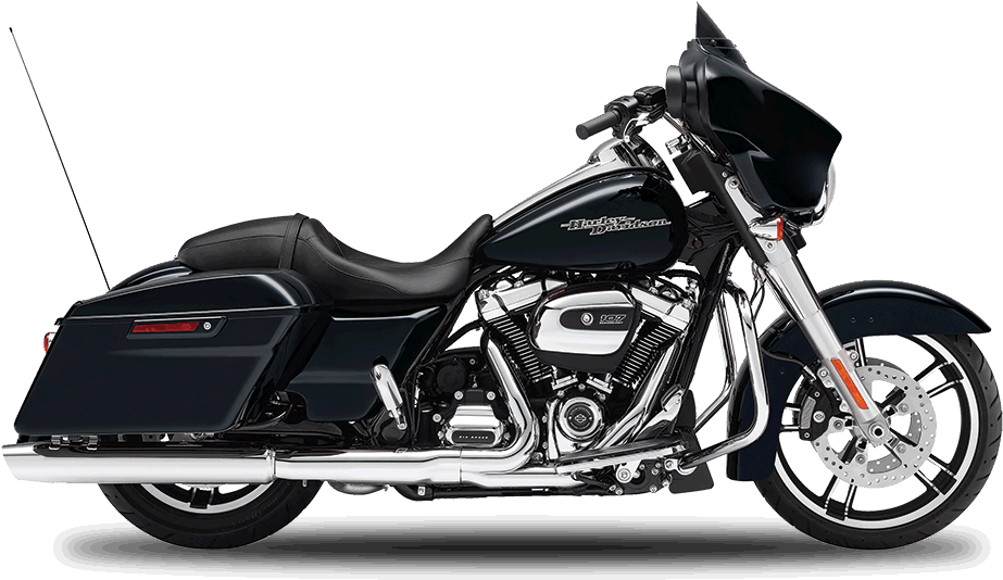 Drawing Motorcycle Harley Clip Art Library Library - Harley Davidson Street Glide (922x541), Png Download