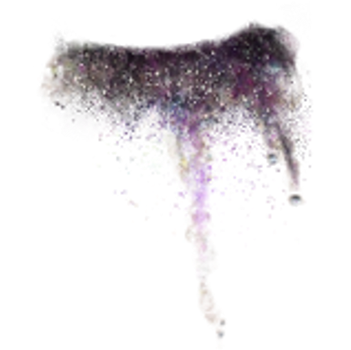 Rainbow Glitter Galaxy Crying Tears Purple White - Galaxy Tears Png (1024x1024), Png Download
