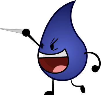 Raindrop - Brawl For Object Palace Raindrop (381x328), Png Download