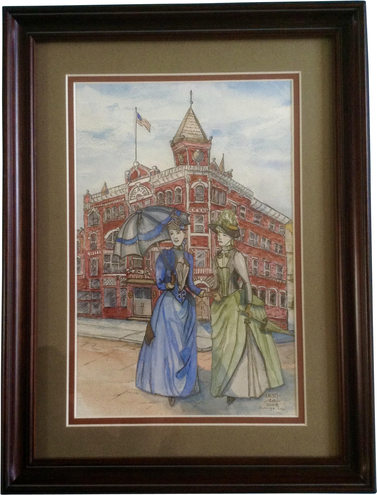 Colorado Drawing Watercolor Png Royalty Free Download - Painting (2048x2048), Png Download