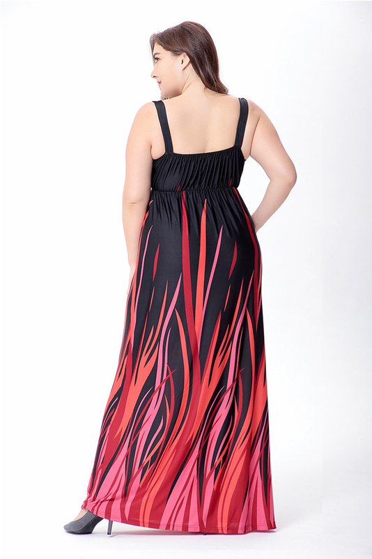 Banner Transparent Stock High Quality Sexy V - Black 3xl Plus Size Dresses Plus Size Plunge Long Empire (800x800), Png Download