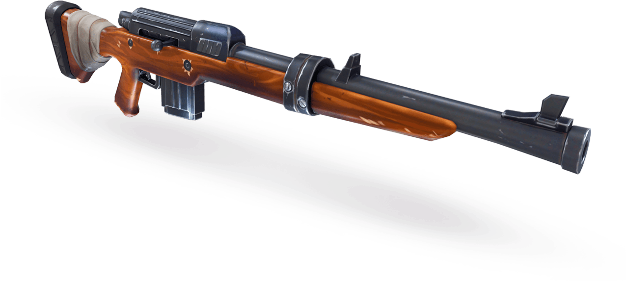 Scar Fortnite Png - Old Guns In Fortnite (1274x605), Png Download