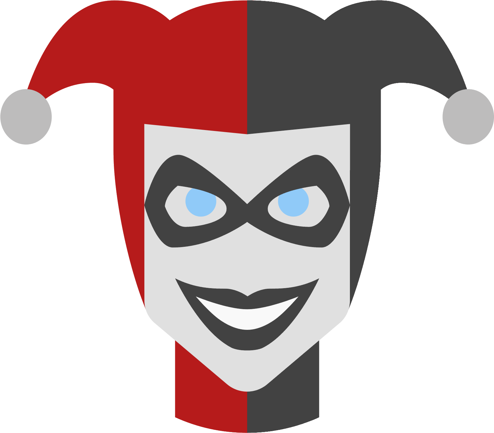 Harley Quinn Logo Png Pic - Harley Quinn Icon Png (1600x1600), Png Download