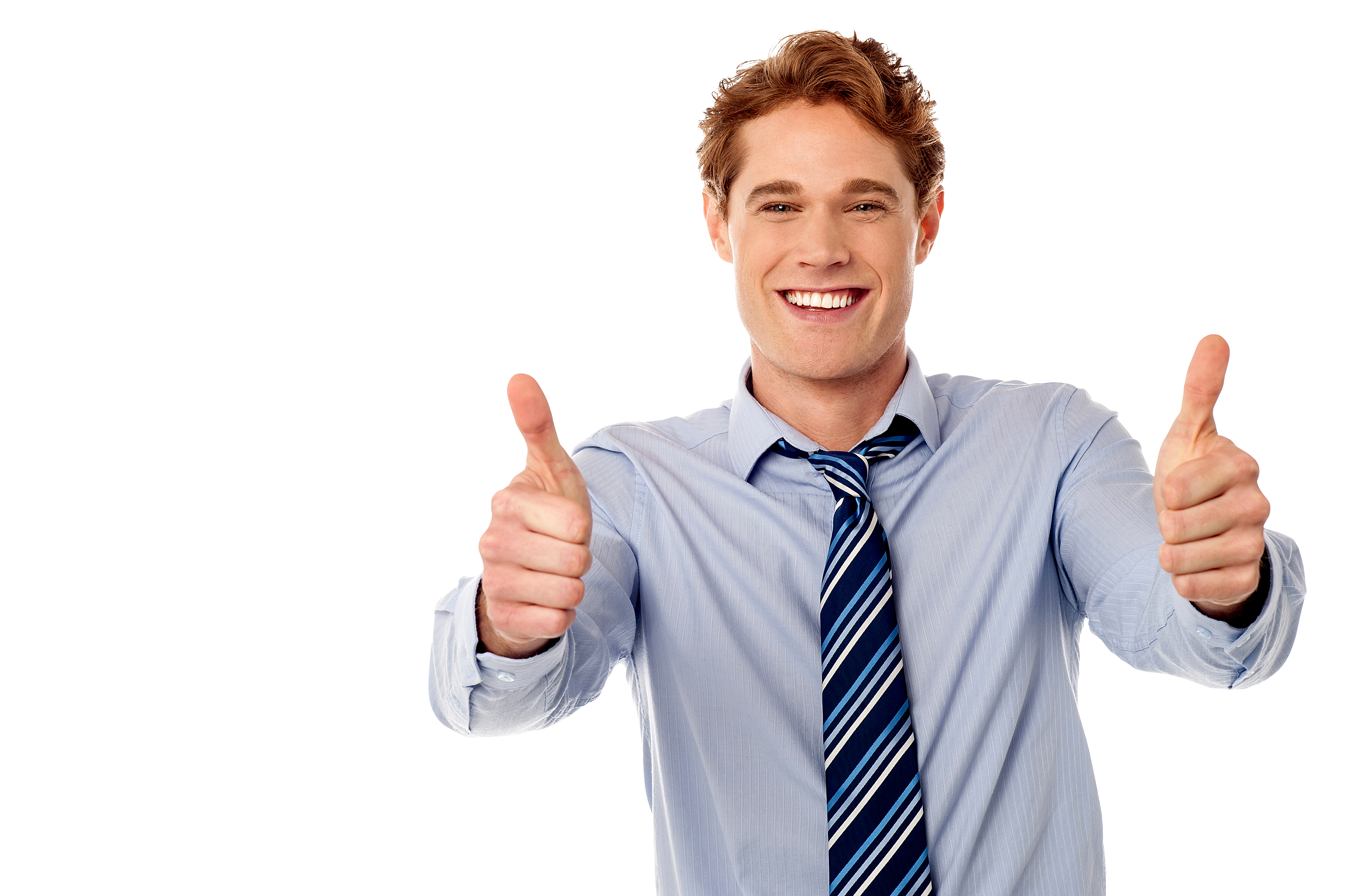 Men Pointing Thumbs Up Png Image - Thumbs Up Png (5324x3543), Png Download