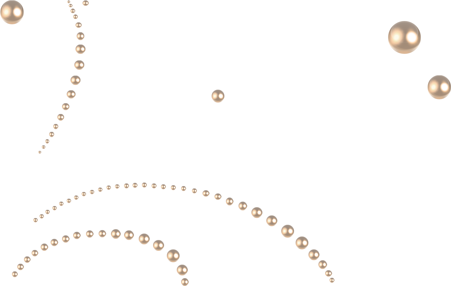 Clip Free Stock Pearl Clipart Strand Free For Download - Transparent Transparent Background Pearls (1740x1194), Png Download