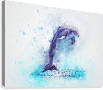 Dolphin - Dolphin: 6x 9 Lined Notebook| Professionally Designed (429x373), Png Download