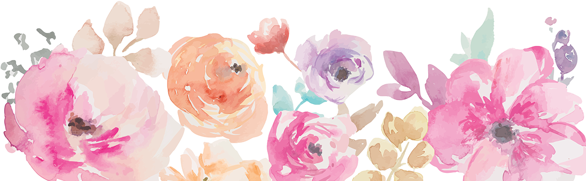 Image Result For Flowers Transparent Background - Watercolor Flower Border Png (1160x380), Png Download