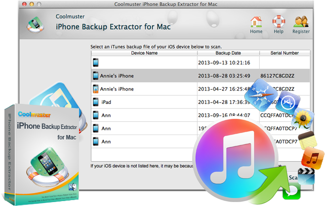 Iphone Backup Extractor For Mac - Itunes (700x420), Png Download