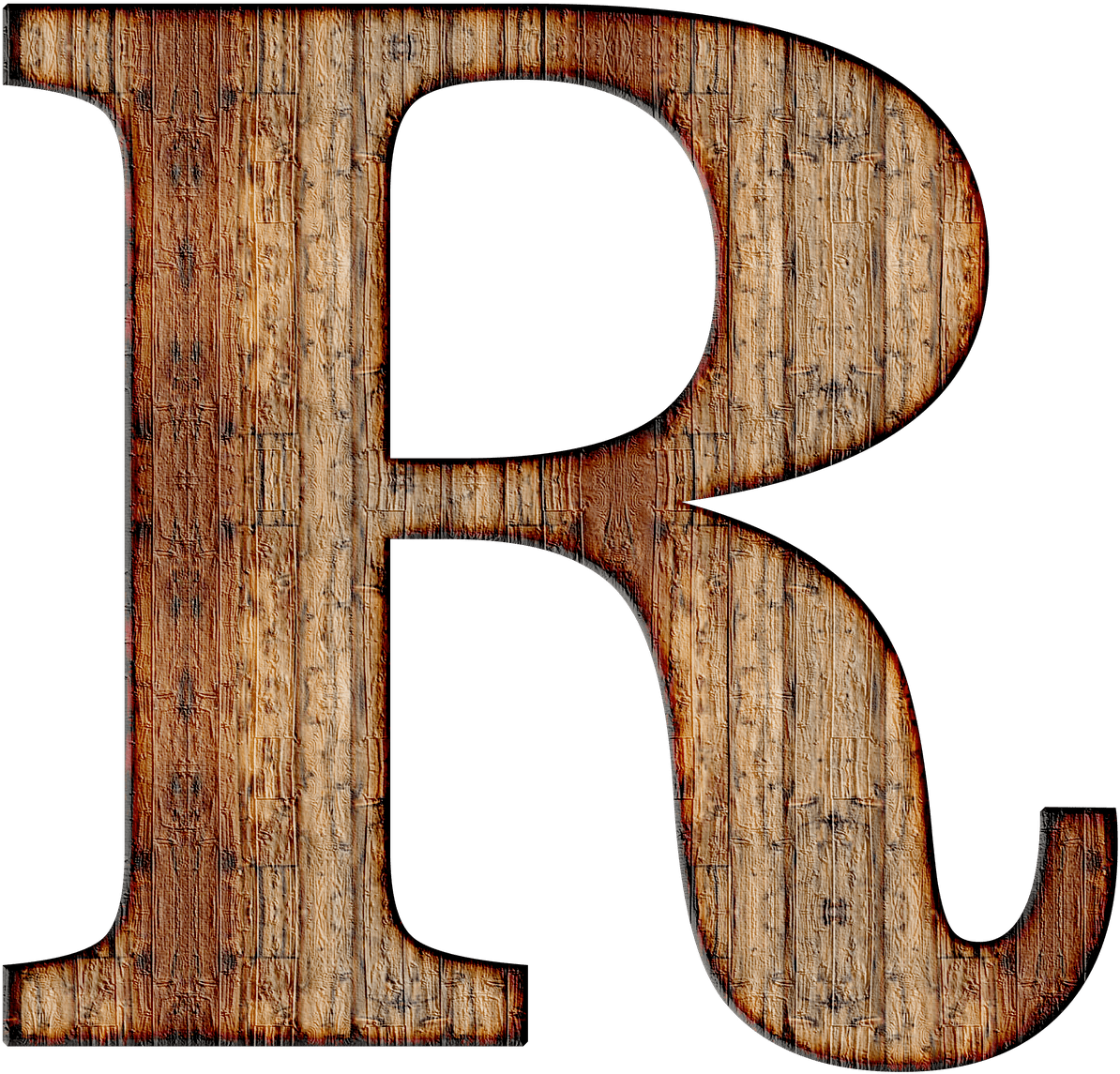 Download Wooden Capital Letter R Png Photos Png - English Letter R ...