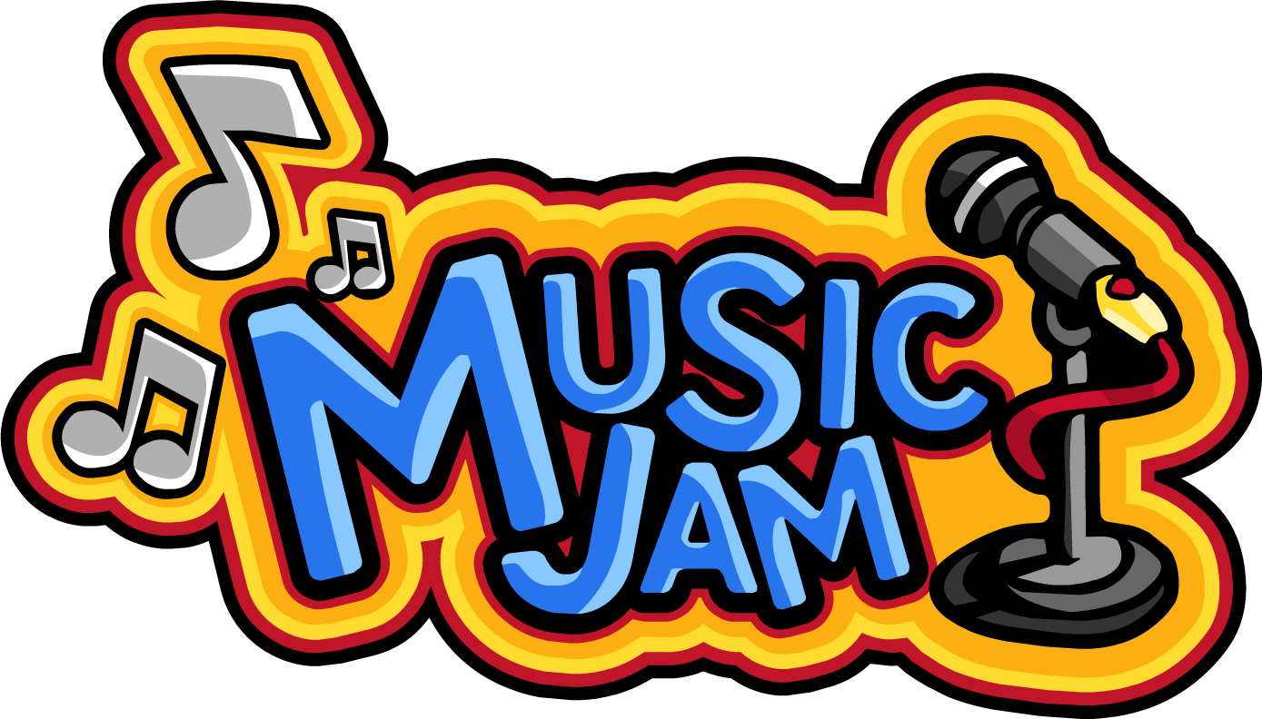 Music Jam 09 Logo - Music Jam Club Penguin (1389x792), Png Download