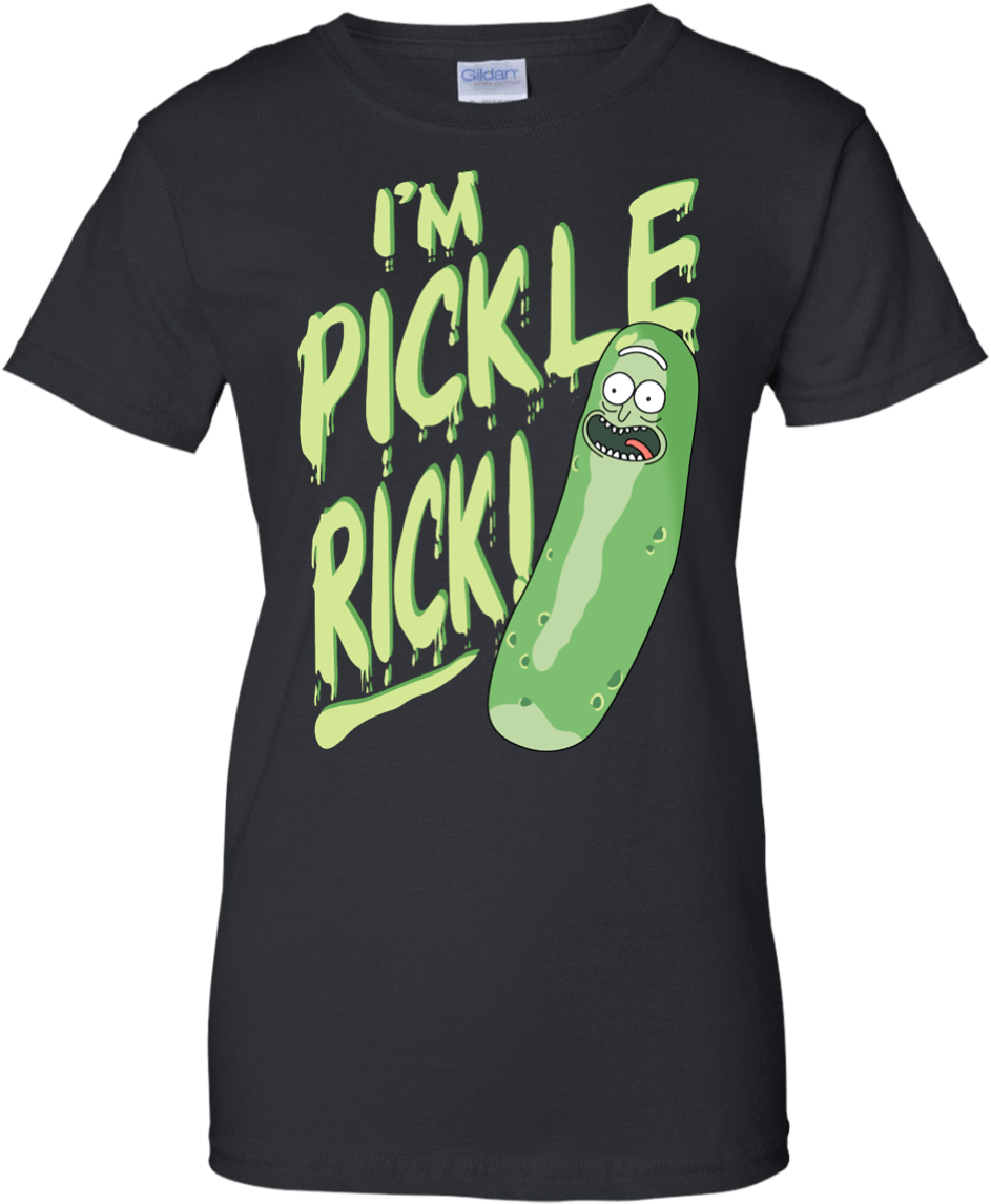 I'm Pickle Rick - Just Want To Work In My Garden And Pet My Dog T-shirt (1155x1155), Png Download