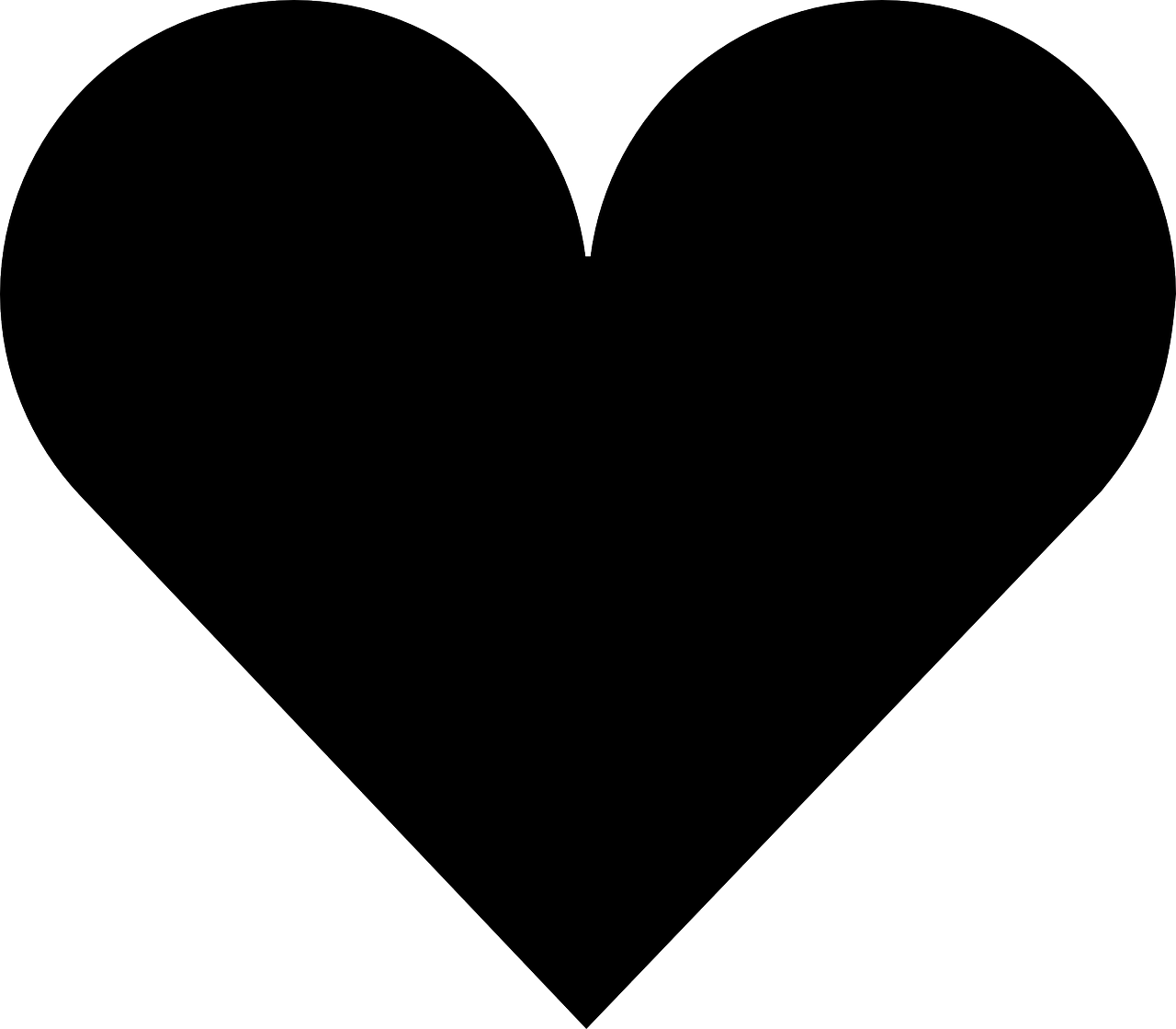 Heart Free Png Image - Heart Icon Transparent Background (999x999), Png Download