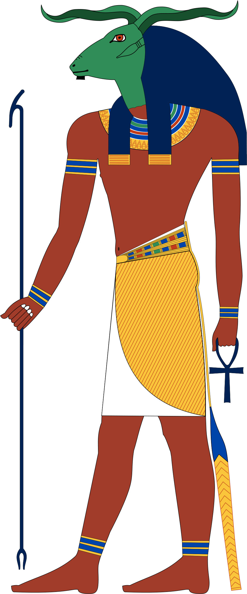 Khnum God (1200x2366), Png Download