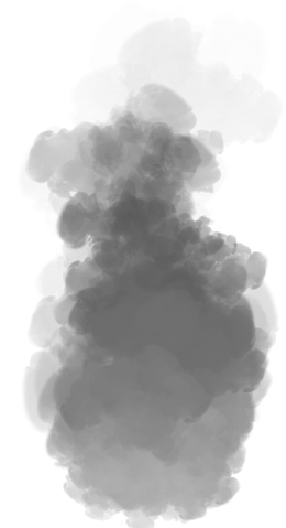 Smoke Effect Transparent Png Sticker - Pixel Smoke Png (600x500), Png Download