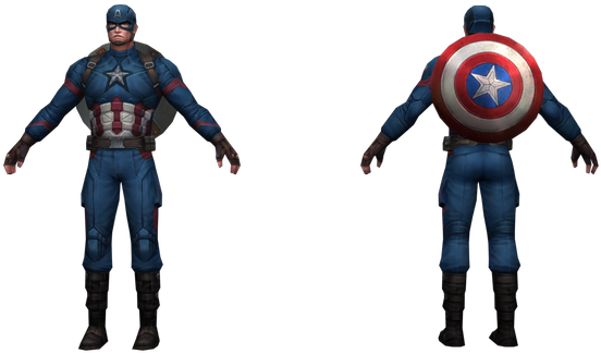 Download Zip Archive - Captain America Marvel Future Fight Png (750x650), Png Download