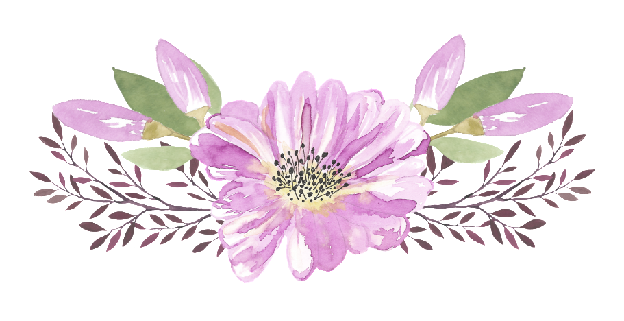 Watercolor Fresh Hand Painted Flowers Free Buckle - African Daisy (1024x1024), Png Download