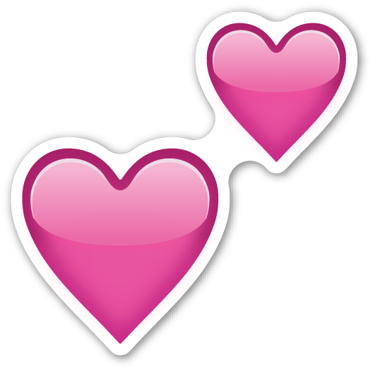Heart Clipart Emoji Pencil And In Color Heart Clipart - Emoji 💕 Png (528x523), Png Download