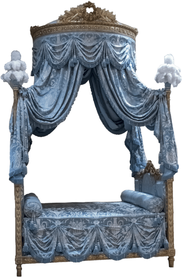 Furniture - Romantic Bed Transparent Background (730x1095), Png Download