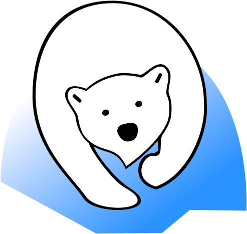 Animation Of Polar Bear (566x800), Png Download