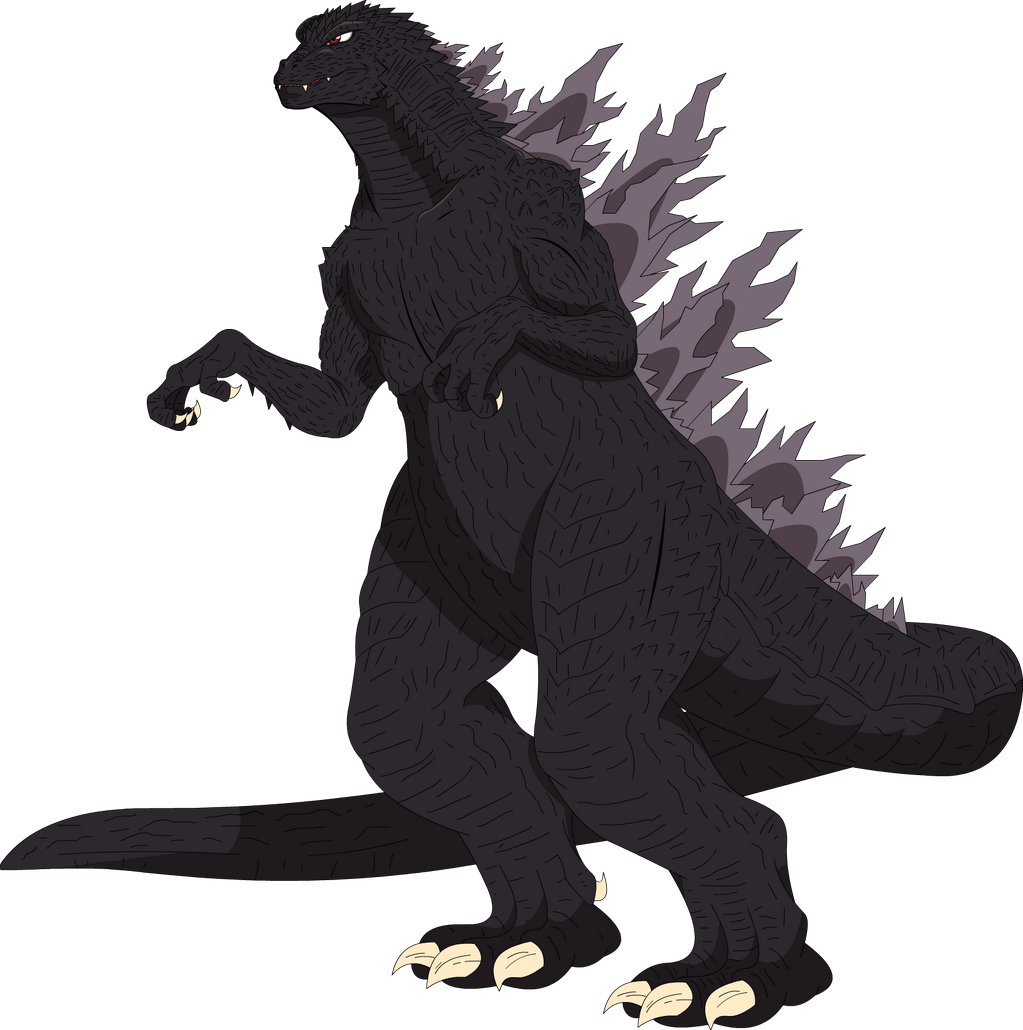 Godzilla Clipart Vector - Godzilla 1954 Clipart (1023x1030), Png Download