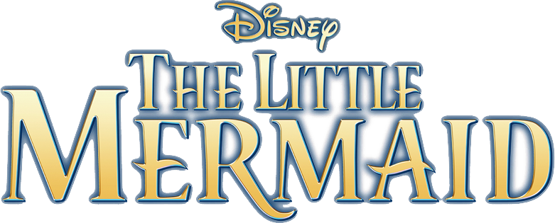 Little Mermaid Title - Little Mermaid Title Disney (781x315), Png Download