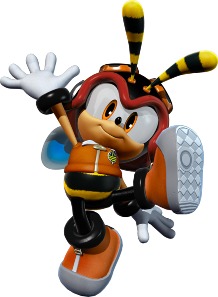 Charmy Bee - Sonic The Hedgehog Charmy Bee (440x600), Png Download