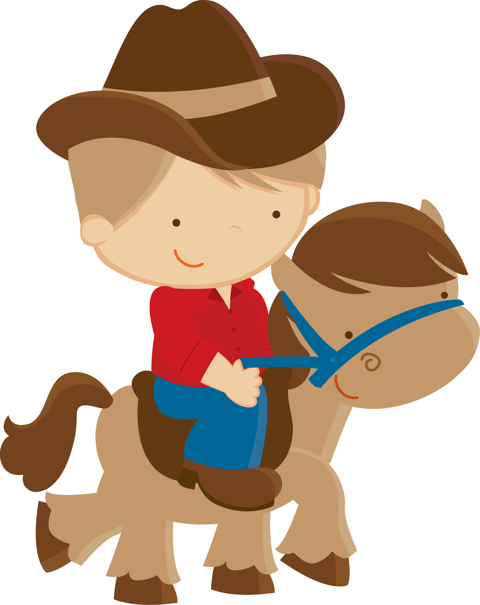 Farm Animal Party, Farm Party, Farm Birthday, Cowboy - Cowboy Clipart Png (1549x1951), Png Download